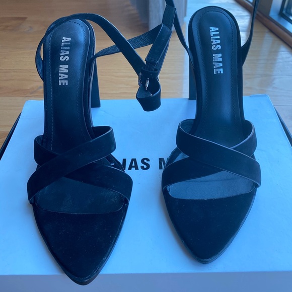 REVOLVE Alias Mae Sonny Heel in Black - Picture 4 of 8